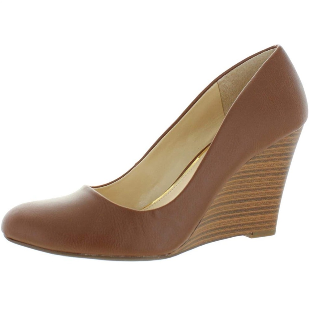 Brown, Jessica Simpson, wedge heels